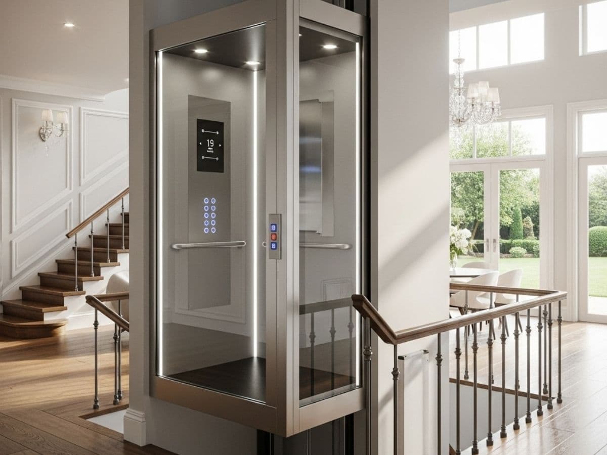 Gearless Elevators for Luxury Homes